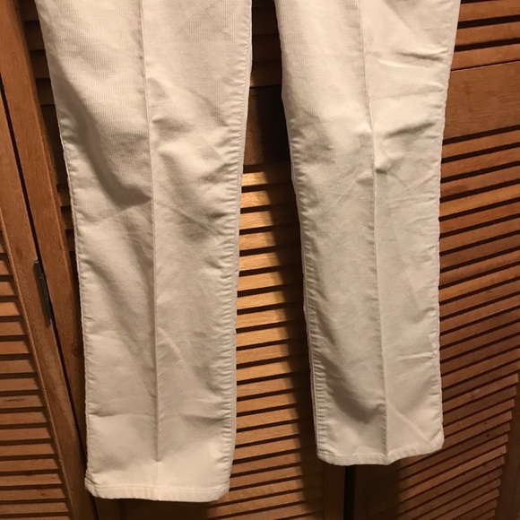Lauren Ralph Lauren Cream Corduroy Jeans - Picture 7 of 12